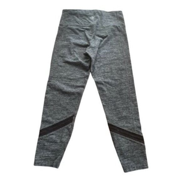Calvin Klein Pants - calvin klein womens size Small gray cotton blend stretch athletic crop leggings